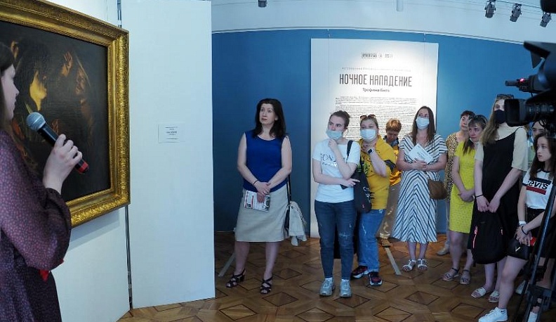 В Калужском музее изобразительных искусств впервые в России представили «Ночное нападение»