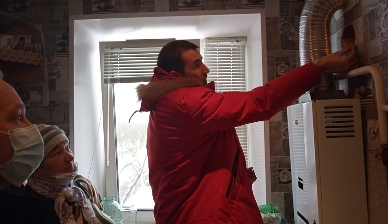 Специалисты в Людинове проверяют газовое оборудование 