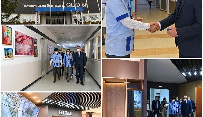 Завод Samsung изготовил для второй очереди калужского музея космонавтики видеостену 