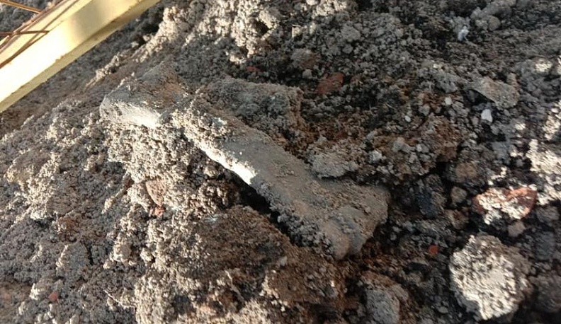 Калужского журналиста заинтересовали останки, обнаруженные во время раскопок на улице Дарвина в Калуге