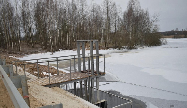 В Кировском районе отремонтировали плотину