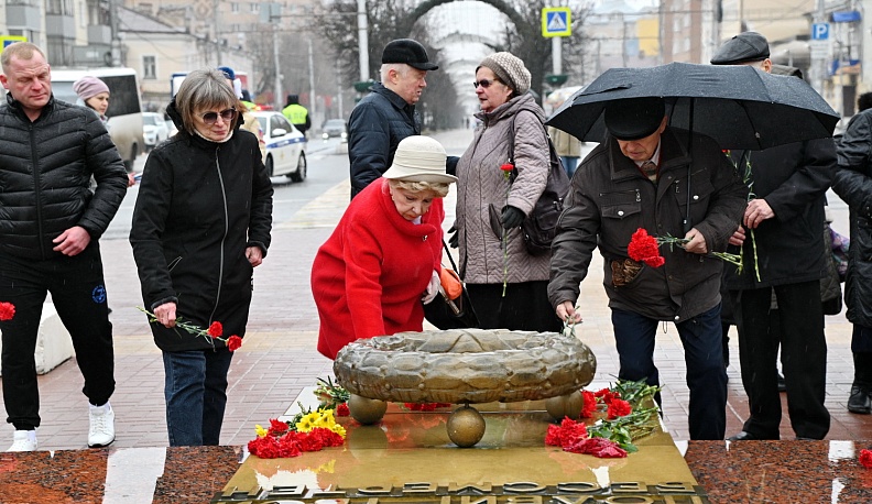 Калужане почтили память узников фашистских концлагерей