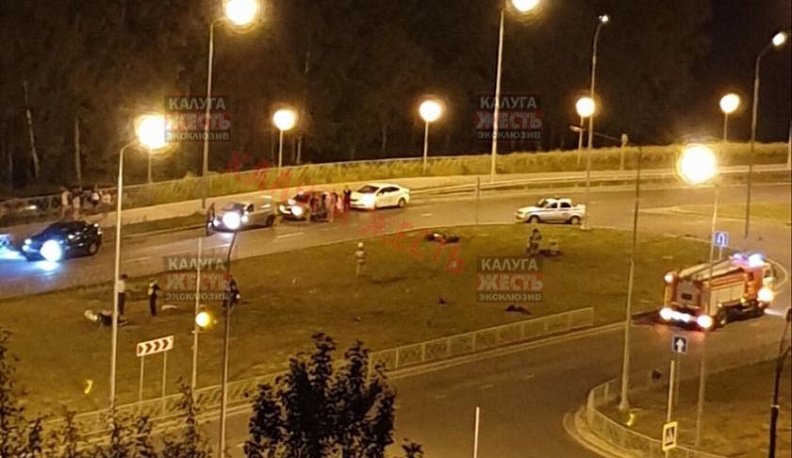 Два мотоциклиста попали в ДТП в Обнинске