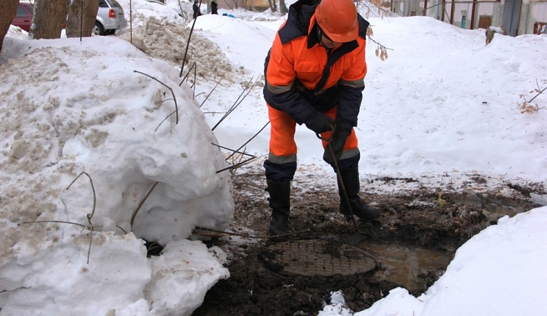 Калужские коммунальщики за новогодние праздники ликвидировали 61 аварию
