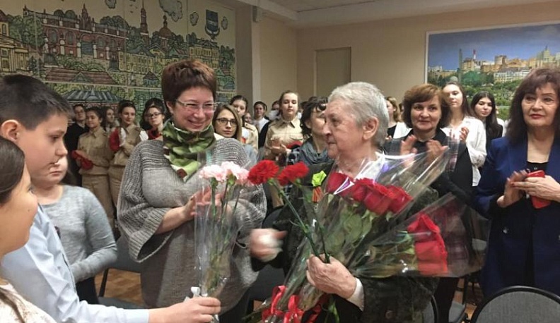 В 45 школе Калуги прошел необычный урок истории 