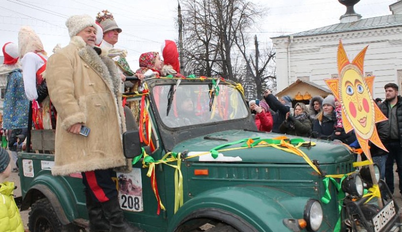 Таруса отпраздновала Масленицу с Гедиминасом Тарандой