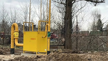 В селе Тиньково построили два километра газовых сетей 