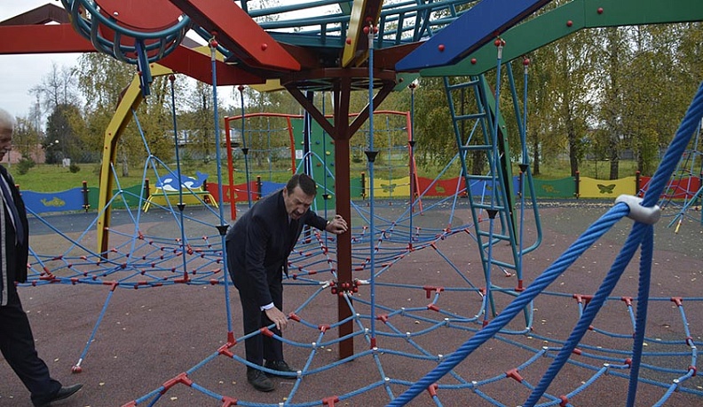 Геннадий Скляр посетил Сухиничский район