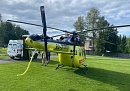 В Калужской области пациентов продолжают эвакуировать санавиацией