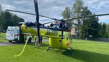 В Калужской области пациентов продолжают эвакуировать санавиацией