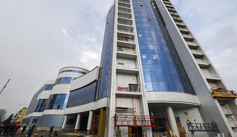 Во Дворце спорта в Калуге заканчиваются строительные работы