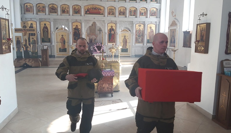 В Кировской области захоронили красноармейца, погибшего в боях за Думиничский район