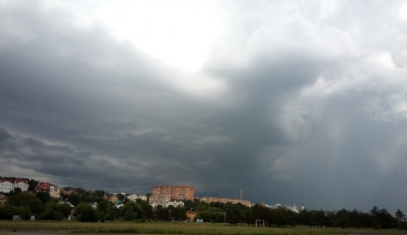 Калужан ждёт облачная неделя с дождями