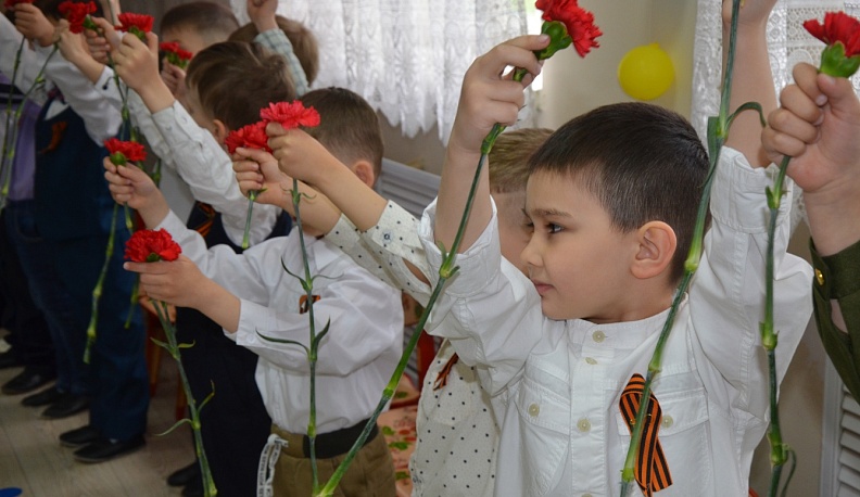 В калужском детском саду прошел праздник, посвященный Дню Победы