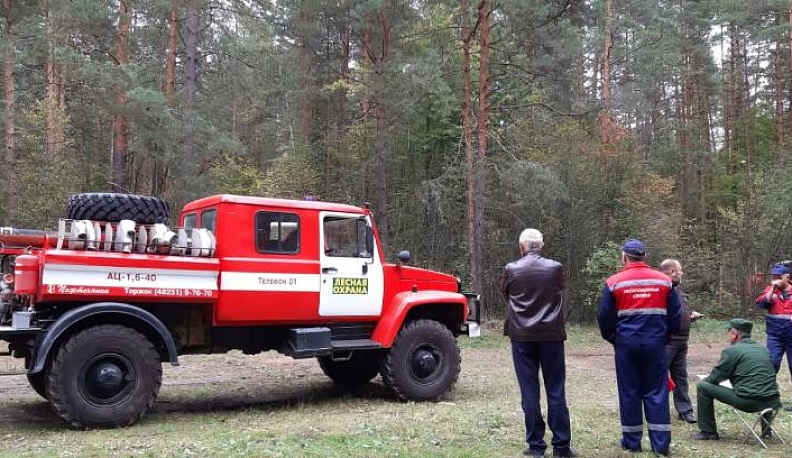 Лучшие лесные пожарные Калужской области получили заслуженные награды