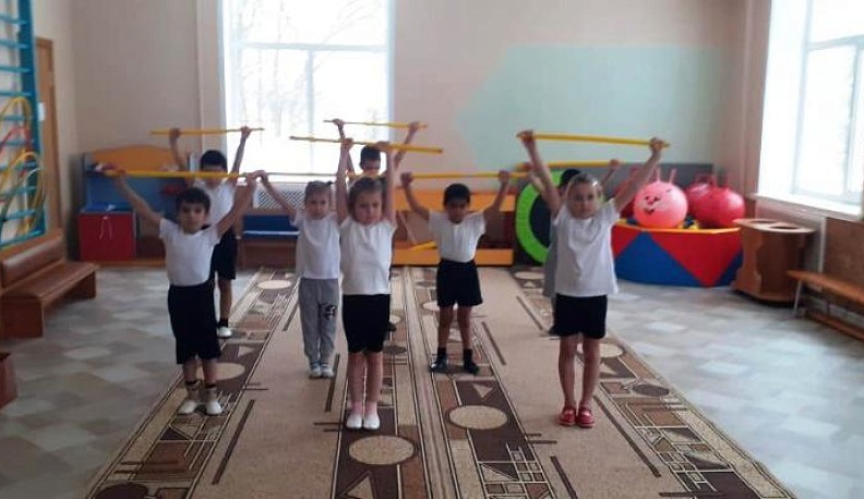 Спортзал для барятинских дошкольников обновился