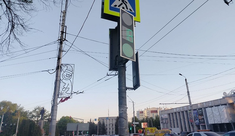 Новые светофоры в Калуге введут в эксплуатацию 11 февраля