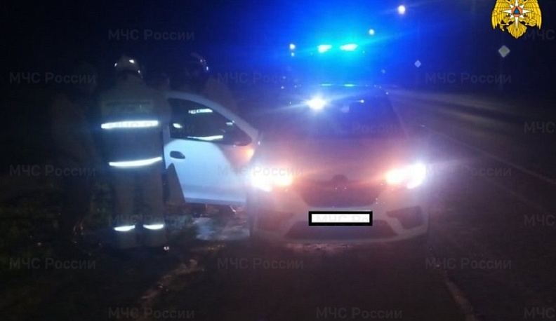 В Малоярославецком районе при столкновении «Рено» с «Ладой» пострадал человек