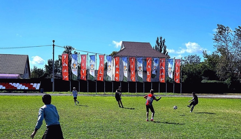 В Ферзиковском районе прошел футбольный матч