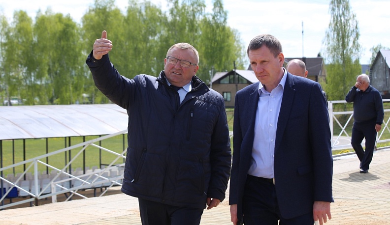 Геннадий Новосельцев посетил с рабочим визитом Медынский район