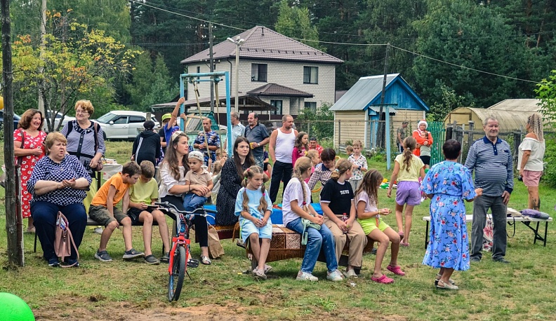 Праздник улицы Железнодорожная прошёл в Сукремльском микрорайоне Людинова