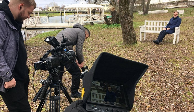 В Калужской области сняли шесть эпизодов телепроекта «Пешком»