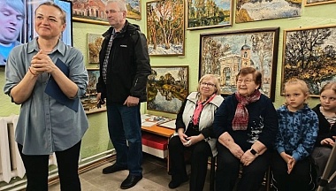 В Жуковском округе проходит выставка пейзажей родного края