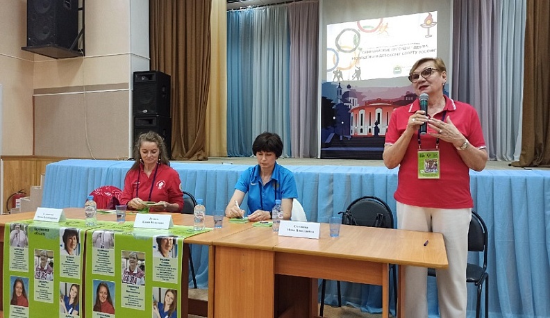 Жуковский район посетили Олимпийские легенды