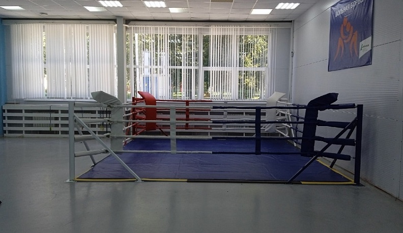 В Ферзикове появился боксерский ринг