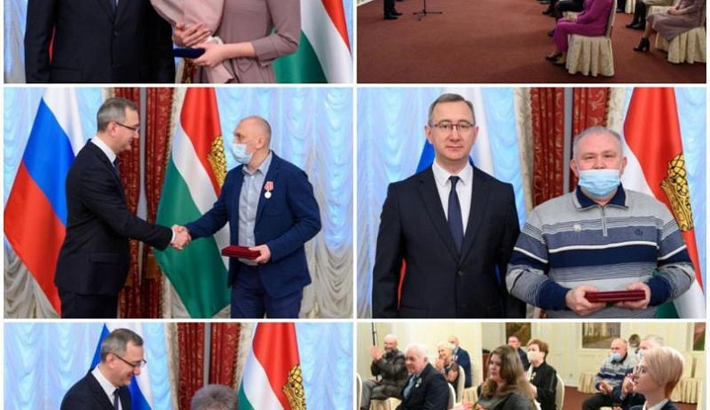 Губернатор Владислав Шапша вручил государственные и региональные награды калужанам