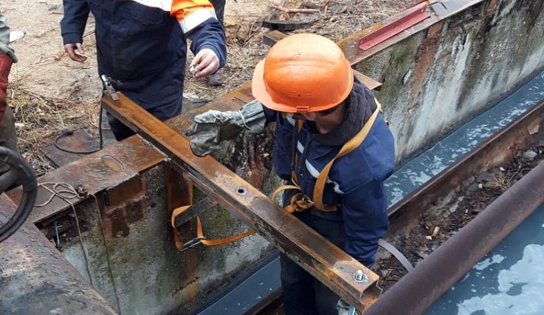 Калугаоблводоканал проводит капитальный ремонт очистных сооружений Сосенского 