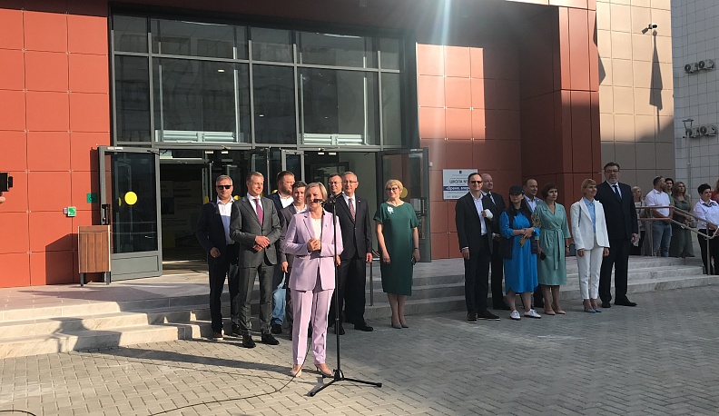 Новую школу открыли в День знаний в Обнинске