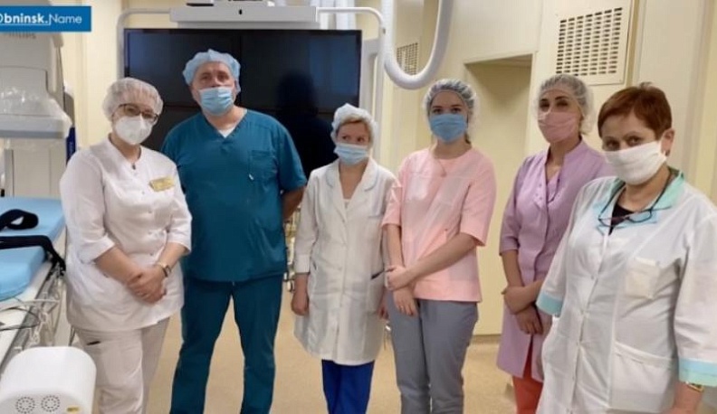 Обнинские врачи показали оборудование и залы сосудистого центра