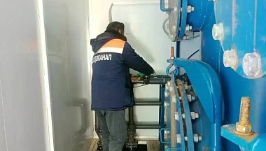 В селе Думиничского округа промыли 700 метров водопровода