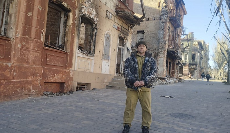 Павел Терехов в Мариуполе.