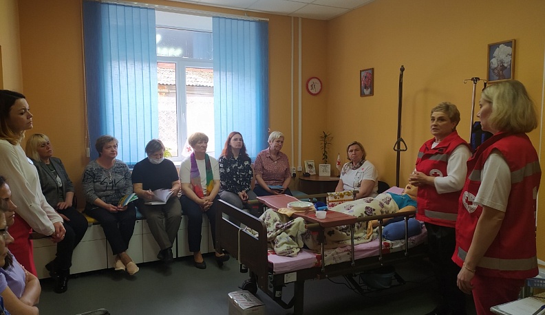 Калужский Красный Крест научит ухаживать за больными