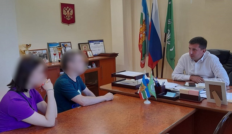 В Жуковском районе провели встречу с участником СВО