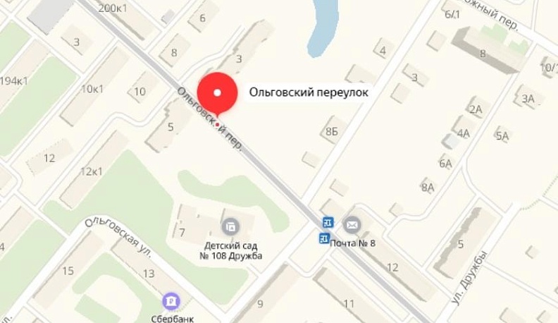 Переулок Ольговский перекроют для транспорта на ночь