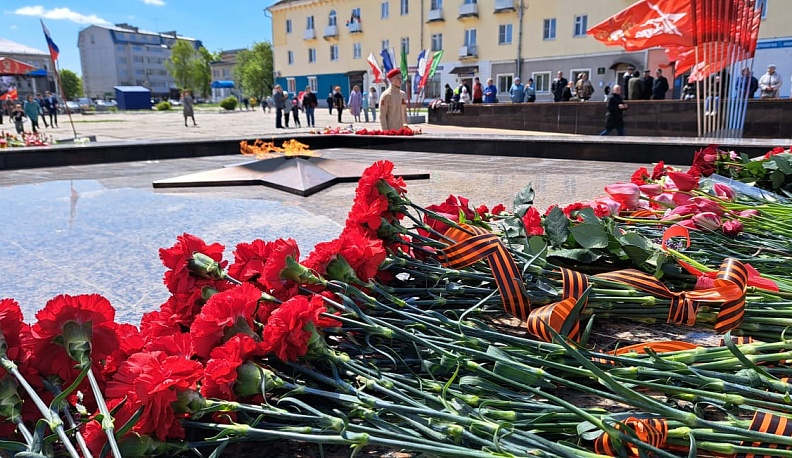 В Людинове проходят торжества, приуроченные к 79 годовщине Победы в Великой Отечественной войне