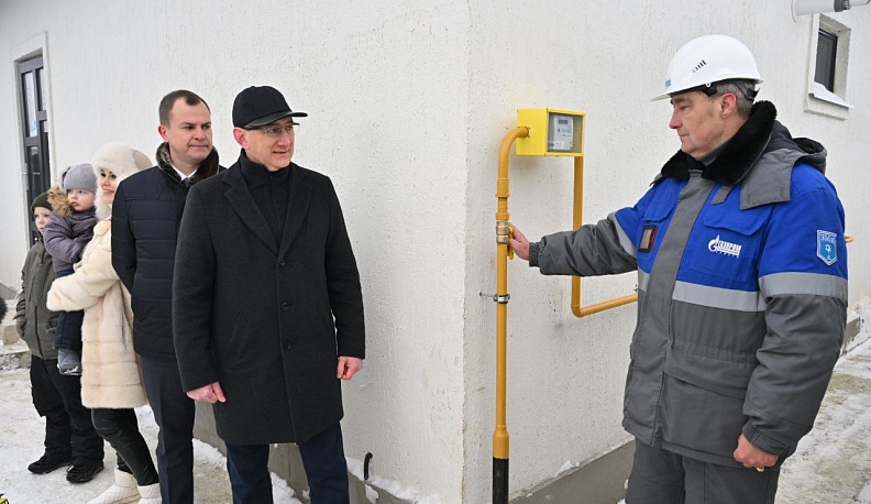 Газ семье героя!