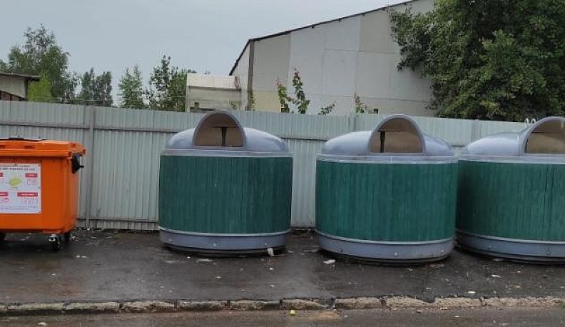 В Малоярославце установили 8 контейнеров для раздельного сбора мусора