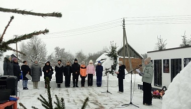 В селе Юхновского округа отметили День освобождения от немецко-фашистских захватчиков