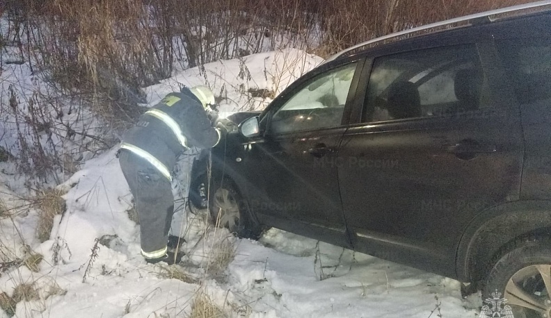 В Тарусе столкнулись «Ниссан» и «Форд»