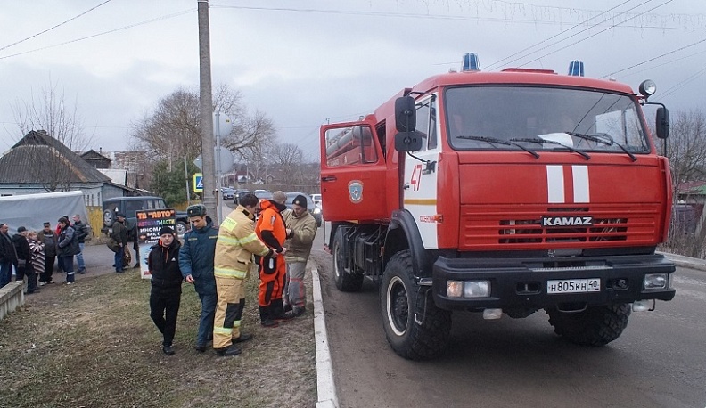 В Козельске отселяют людей из зоны подтопления Жиздры