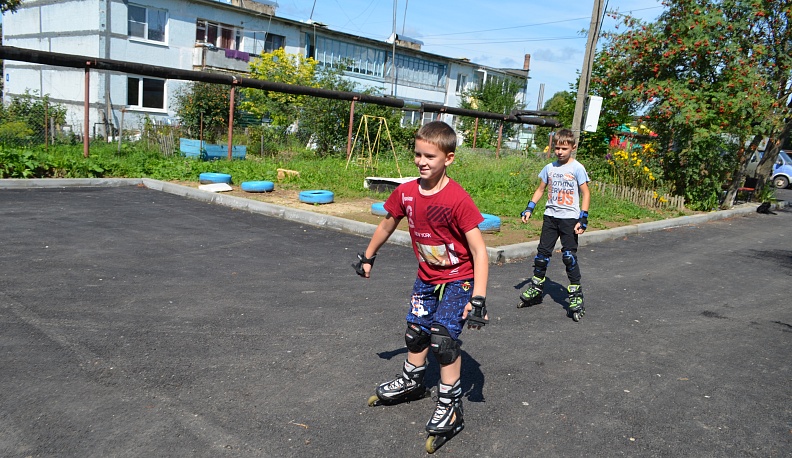 Обновлены дворовые территории