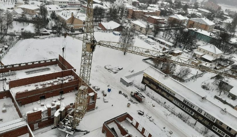 В Кондрове возвели два этажа новой школы 