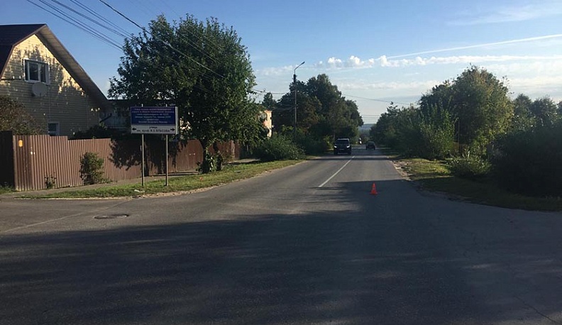 В Калужской области пешеход погиб под колесами мотоцикла