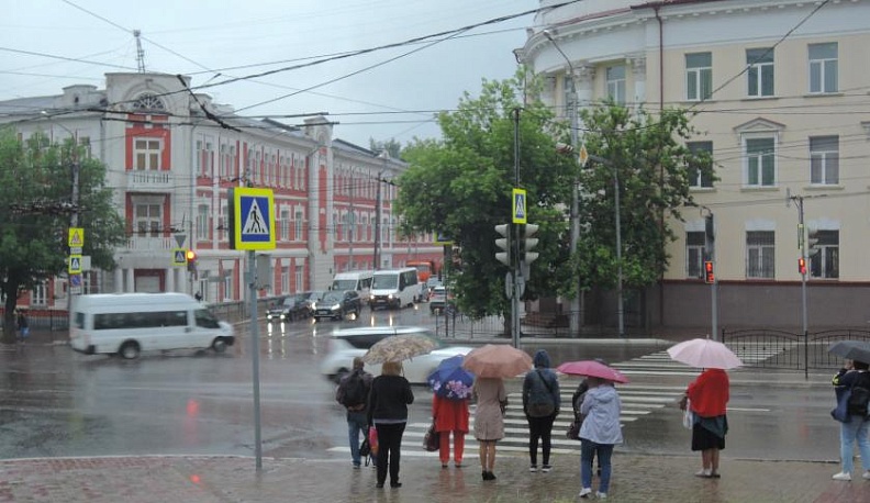 В Калужскую область снова пришли дожди