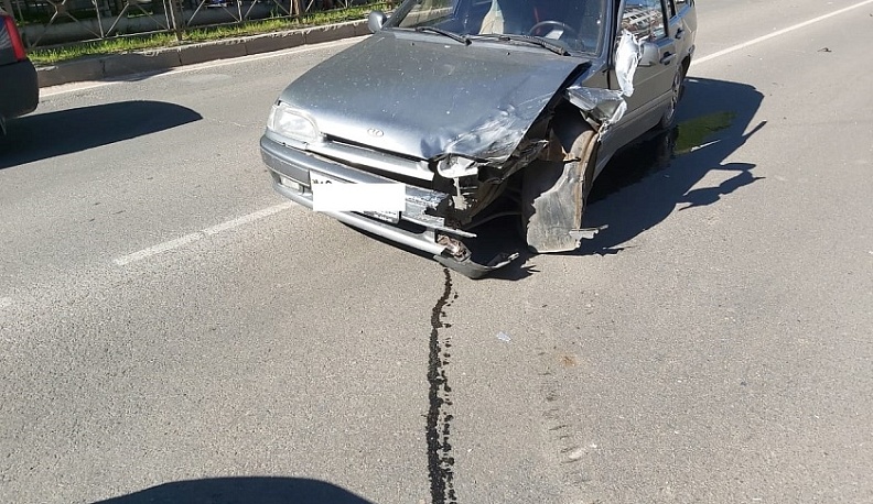 В столкновении ВАЗа и мотоцикла в Малоярославце пострадал человек