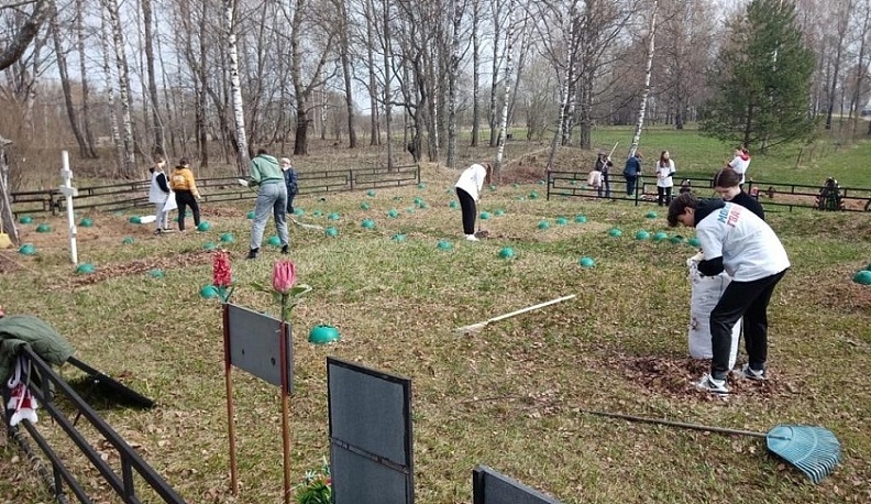 В Барятинском районе завершается весенняя Неделя добра